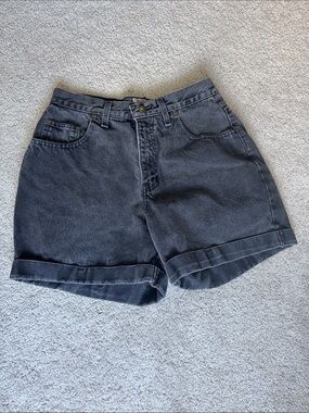 Vintage High Waist Jean Shorts by Express - 7/8